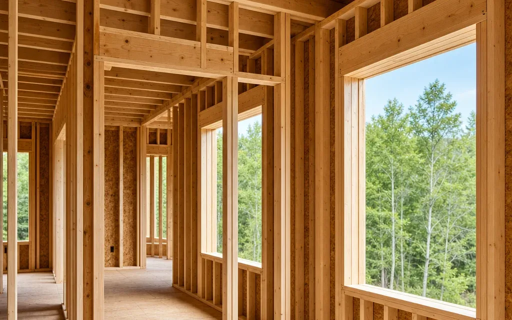 Wood Framing, Uintah Builders