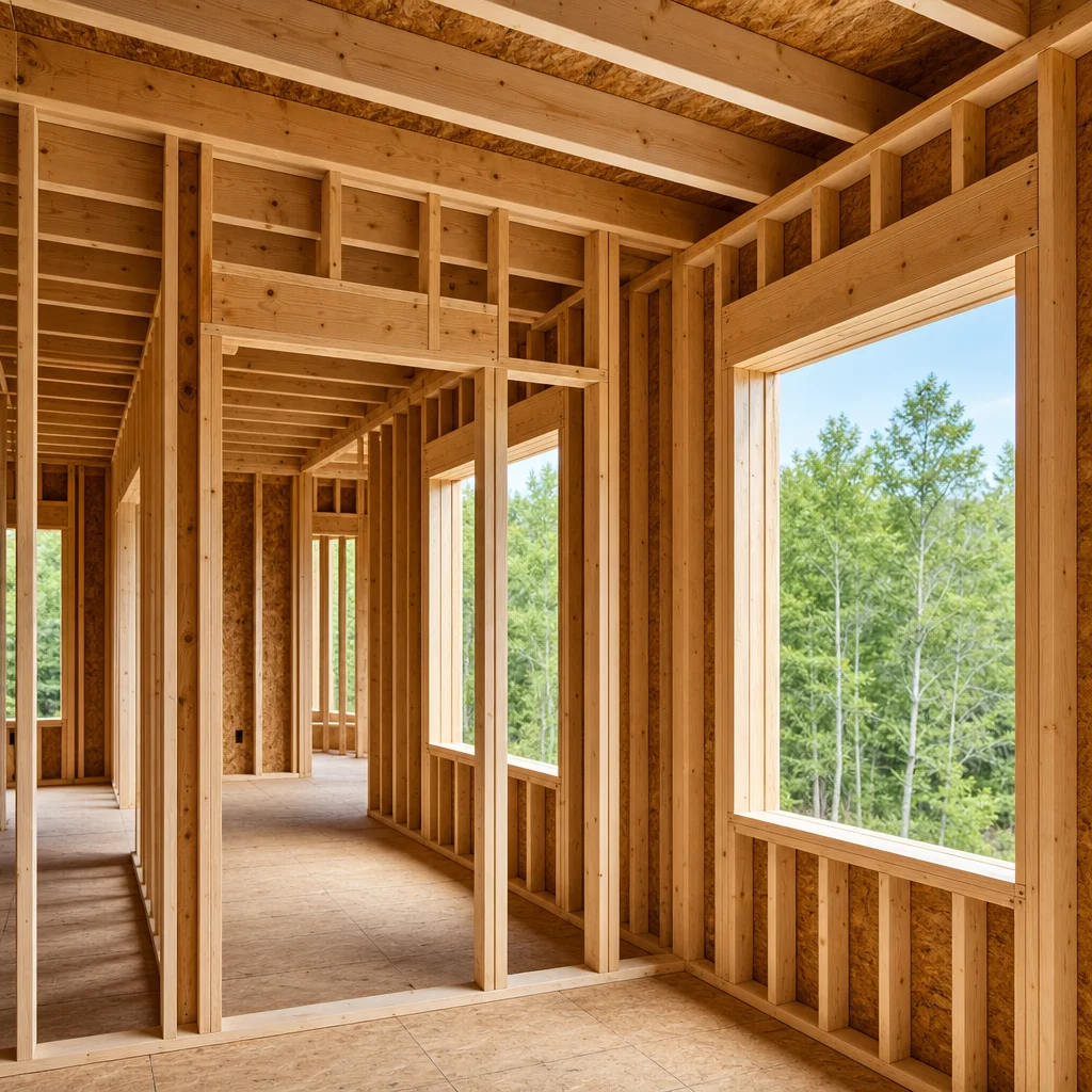 Wood Framing, Uintah Builders